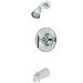 Manhattan Volume Control Tub and Shower Faucet