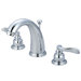 NuWave French Double Handle Widespread Bathroom Faucet with Retail Pop-Up