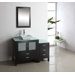 Brentford 54" Single Bathroom Vanity Set in Espresso