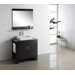36" Single Bathroom Vanity Set in Espresso