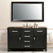 Raffaello 60" Single Bathroom Vanity in Dark Espresso