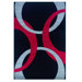 Corfu Black/Red Kids Rug