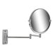 Adjustable Shaving Mirror in Chrome
