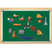 3 in 1 Flannel / Magnetic / Wipe - Off Board