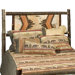 Hickory Adirondack Panel Headboard