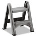 Commercial 2-Step Folding Plastic Step Stool