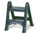 E-Z Two-Step Foldable Stool, Gray