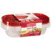 3 Piece Take Alongs Rectangular Container Set