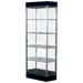 Freedom Elongated Hexagonal Tower Display Cabinet