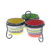 Santa Fe by Nancy Green 3-Section Server with Metal Stand