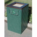 Ashtray / Trash Receptacle Diamond Pattern