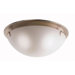 3 Light Etched Flush Mount