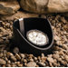 In Ground LED Well Light in Textured Black