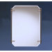 Polygon Beveled Mirror in Antique Pewter