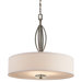Leighton 3 Light Inverted Drum Pendant