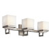 Metro Park  Vanity Light in Brushed Nickel