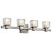 Rocklin  Vanity Light in Brushed Nickel