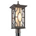 Mackenzie  Post Lantern in Architectural Bronze