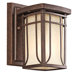 Riverbank  Outdoor Wall Lantern in Aged Bronze