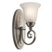 Willowmore  Wall Sconce in Brushed Nickel