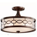 Punctuation 3 Light Convertible Drum Pendant