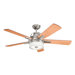 52" Lacey 5 Blade Ceiling Fan