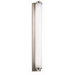 Allegre One Light Bath Bar in Satin Nickel