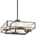 Isola 4 Light Semi Flush Mount