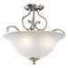 Camerena 3 Light Semi Flush Mount