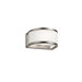 Avro One Light Wall Sconce in Satin Nickel