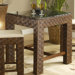 Pura Bar Table in Dark Brown