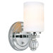 Bentley  Bath Wall Sconce in Polished Chrome