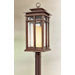 Cottage Grove  Fluorescent Energy Star Post Lantern in Cottage Bronze