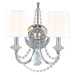 Fountainbleau  Wall Sconce in Polished Chrome