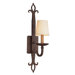 Lyon One Light Wall Sconce in Burnt Sienna