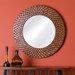 Saddler Round Mirror