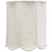 Scallop Drum Shade