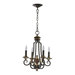 Capella  Chandelier in Toasted Sienna