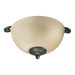 Hemisphere Three Light Bowl Ceiling Fan Light Kit