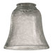 Clear Crackle Glass Shade for Ceiling Fan Light Kit