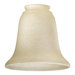 Amber Scavo Tulip Glass Shade for Ceiling Fan Light Kit