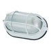 5"  Oval Bulkhead Light in White