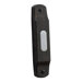 Basic Narrow Door Chime Button in Toasted Sienna