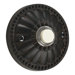Elegant Round Door Chime Button in Toasted Sienna