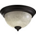 2 Light Flush Mount
