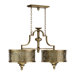French Damask 6 Light Kitchen Pendant Light