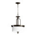 Rockwood 3 Light Inverted Pendant