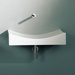 Tsunami 90 Above Counter Bathroom Sink in White
