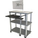 Tuffy Open Shelf Presentation Station with Monitor Mount