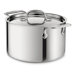 Stainless 4-Qt. Round Casserole